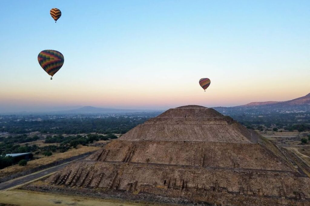 Conoce Teotihuacan desde otra perspectiva ¡Volando 1